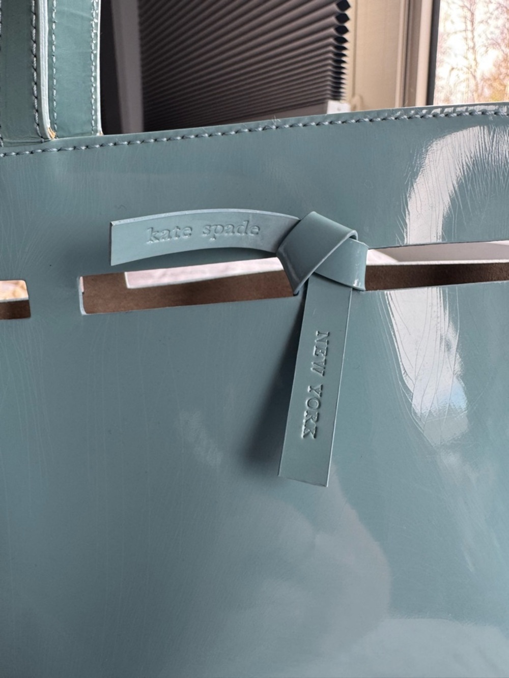 Kate Spade Robinegg Blue Bucket Bag - Picture 2 of 4